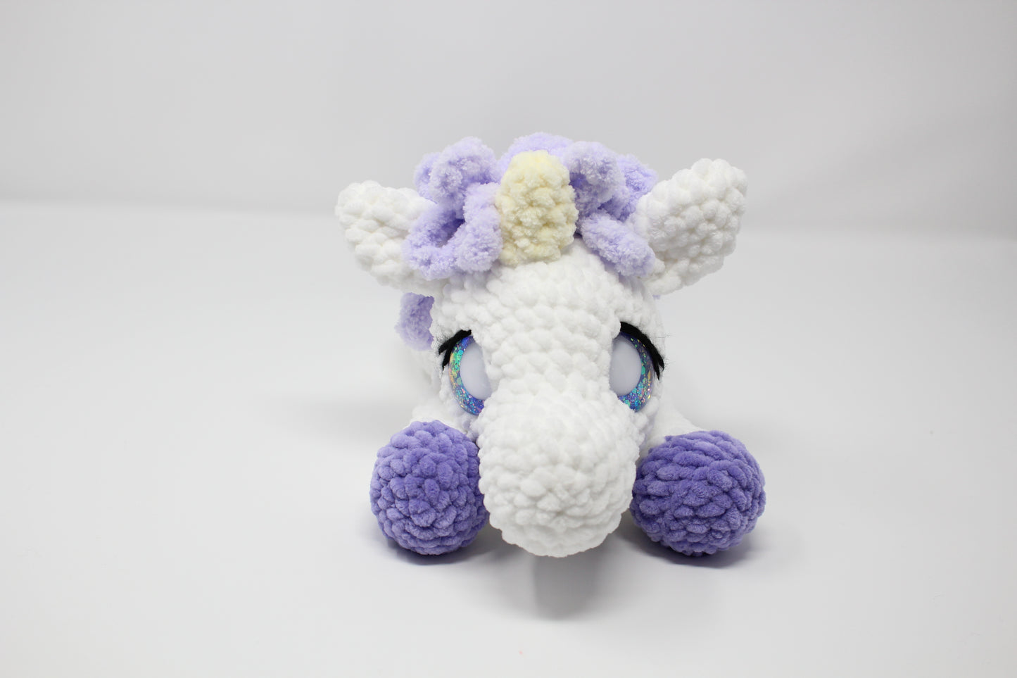 Crocheted Unicorn Plush