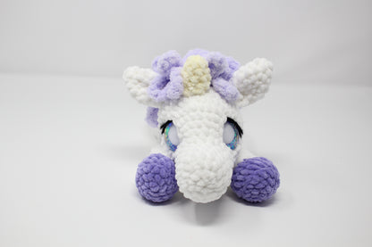 Crocheted Unicorn Plush