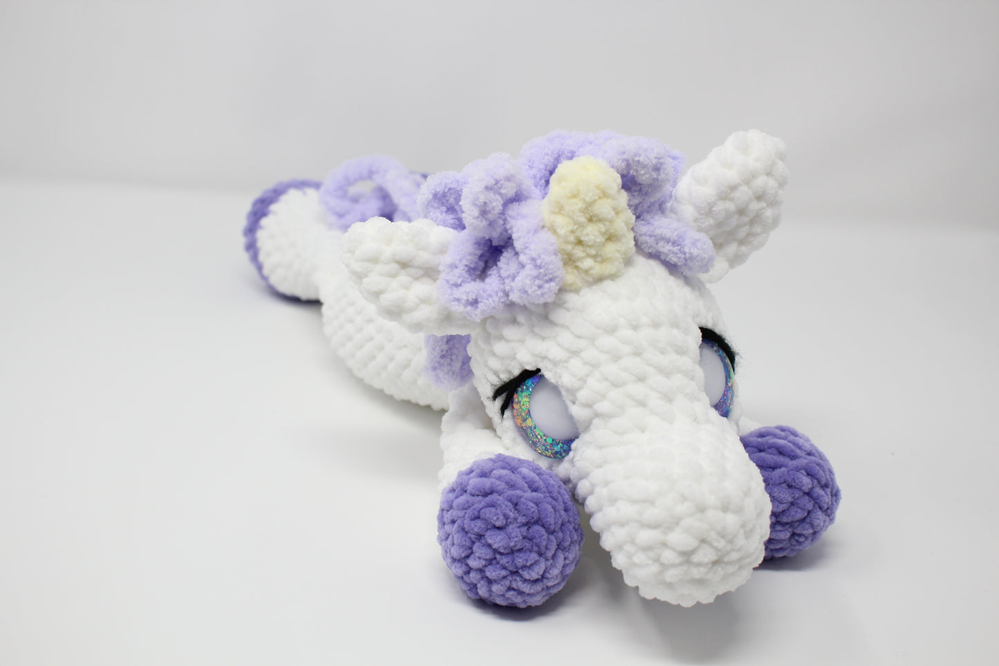 Crocheted Unicorn Plush