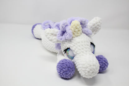 Crocheted Unicorn Plush