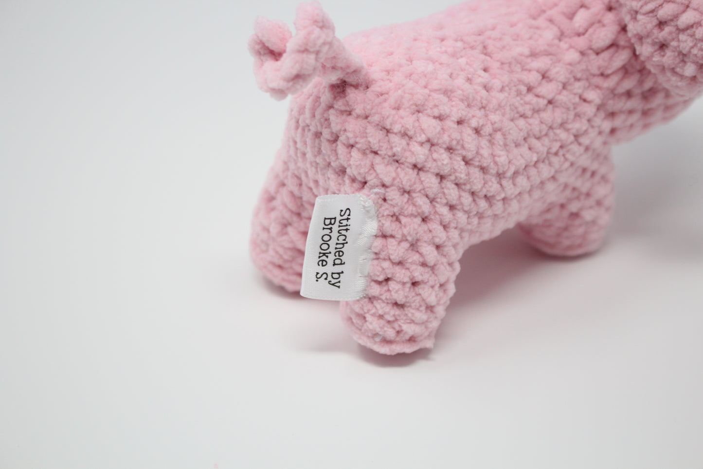 Crochet Pig Plushie