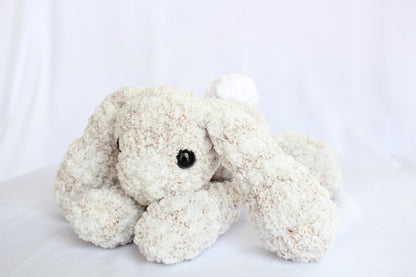 Cuddly Bunny Crochet Low-sew Pattern