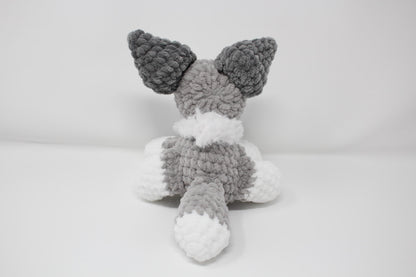 Diamond the Platinum Fox Crochet Pattern