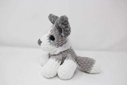 Diamond the Platinum Fox Crochet Pattern