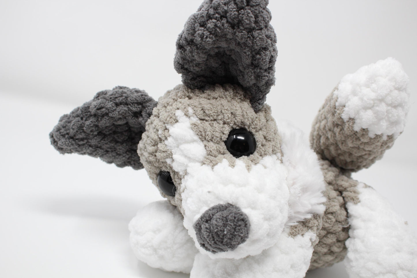 Diamond the Platinum Fox Crochet Pattern