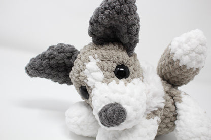 Diamond the Platinum Fox Crochet Pattern