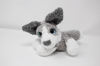 Diamond the Platinum Fox Crochet Pattern