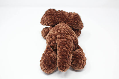Cinnamon the Labrador Low-sew Crochet Pattern